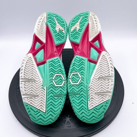 Diadora Women'ssz 8.5 SpeedPro EVO II Aqua Blue Running Shoes 101 170144-C6018 - Picture 6 of 9